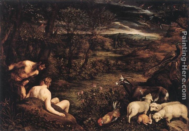 Jacopo Bassano Garden of Eden